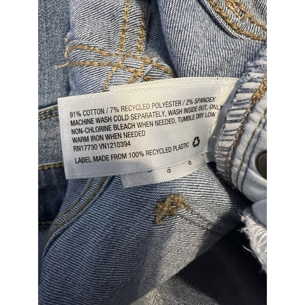 Universal Thread High Rise Skinny Jeans Denim Women's Size 12/31R Blue - Picture 5 of 6